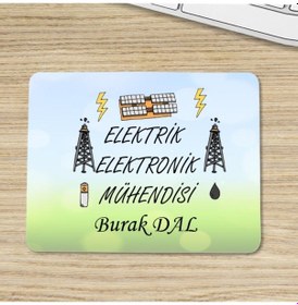 Resim Elektrik Elektronik Mühendisine Özel Isimli Mouse Pad 