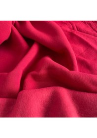 Resim 3 İplik Şardonlu Kumaş Kiraz Kırmızısı Kırmızı 