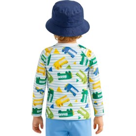 Resim Denokids Uv Korumalı Erkek Çocuk Mayo T-Shirt Uvp+50 Faktör Koruma Uzun Kollu Timsah 