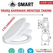 Resim NKP Smart Amörtisörlü Klozet Kapak 