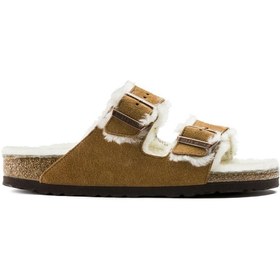 Resim Birkenstock Arızona Fell Vl Laf - Kahverengi / 