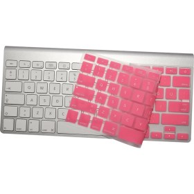 Resim McStorey Apple Magic Keyboard-1 ile Uyumlu Klavye Koruyucu US Amerikan İngilizce-Türkçe Baskı 