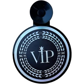 Resim HMNL Oto Resimlik Vantuzlu VIP SİYAH 7 CM 
