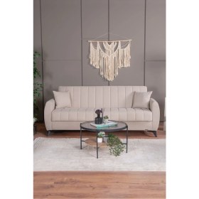 Resim Kilim Mobilya Linda Üç Kişilik Kanepe Yüksek Ayaklı 