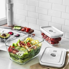 Resim Zwilling Fresh & Save Vakumlu Cam Saklama Kabı L 2 L Gri 