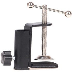 Resim Konsol Braketi Kelepçe Tutucu Masa Lambası Klip Bağlantı Parçaları Mikrofon Standı Için Taban Hortumu 