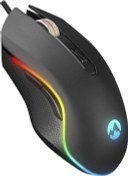 Resim Everest SM-F09 TITANIO Usb Gümüş 7200dpi RGB Ledli Gaming Oyuncu Mouse 