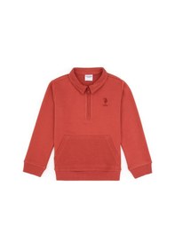 Resim U.s. Polo Assn. Erkek Çocuk Gül Kurusu Sweatshirt 50315816-vr026 Gul Kurusu 