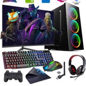 Resim COLLECT INTEL I5 3N 16GB 1TB SSD 4GB GTX1050TI 24" Monitörlü Oyun Bilgisayarı (Gaming SET) 