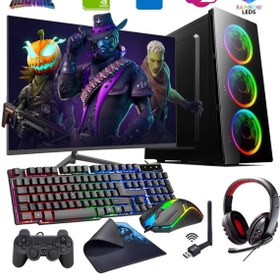 Resim COLLECT INTEL I5 3N 16GB 1TB SSD 4GB GTX1050TI 24" Monitörlü Oyun Bilgisayarı (Gaming SET) 