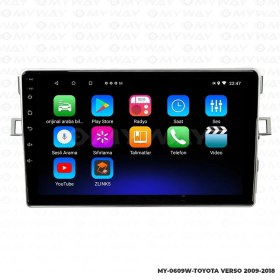 Resim Toyota Verso Android 12 Multimedya Carplay 2gb Ram+32gb Hdd 2009-2018 Navigasyon Ekran 