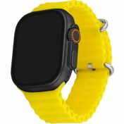 Resim Genel Markalar A8-A82Pro You Smart Black & Yellow Silicon Unisex Kol Saati 