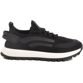 Resim GAMELU Siyah Günlük Erkek Sneaker Ayakkabı 