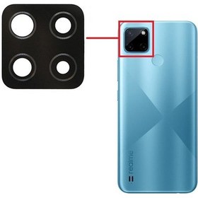 Resim Realme Uyumlu C21Y Kamera Lensi Cam RMX3261 RMX3263 