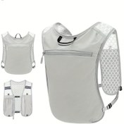 Resim Erkek ve Kadınlar için Outdoor Koşu Yeleği Hidrasyon Paketi, Hafif Reflektif Tasarım Su Torbası ile, Ayarlanabilir Askılıklar & Çoklu Cepli, Katlanabilir Nefes Alabilen Sırt Çantası, Koşu, Doğa Yürüyüşü, Bisiklet ve Maraton Ekipmanı İçin Uygun Ergonomik Hidrasyon Paketi 