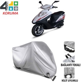 Resim Kuba Kb150T-B Motosiklet Brandası ( Kilit Uyumlu 