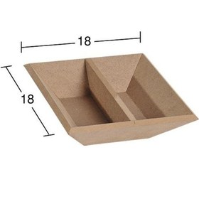 Resim Bölmeli Ahşap Çerezlik E318 