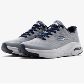 Resim Skechers Air Cooled Arch Fith Gray Sneaker Gri Günlük Spor Ayakkabı Gri 