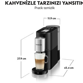Resim Nespresso Atelıer S85 Kapsüllü Kahve Makinesi 