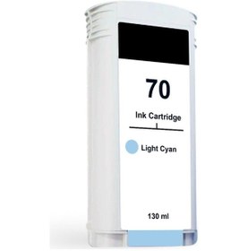 Resim Hp70 C9390A 130Ml Light Cyan Uyumlu Photoink Kartuş Z2100 Z3100 