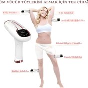 Resim RGV Lazer Epilasyon Aleti -IPL Teknolojisi Buz Başlıklı 9 Kademeli Kadın ve Erkek Kullanıma Uygun 