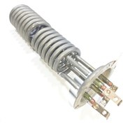 Resim Çift Boğumlu Elektrikli Şofben Isıtıcı Rezistansı 7500w 230v 3 Uçlu Cr304 