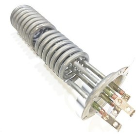 Resim Çift Boğumlu Elektrikli Şofben Isıtıcı Rezistansı 7500w 230v 3 Uçlu Cr304 