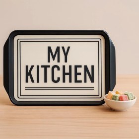 Resim BLACKSTAR Kaydırmaz Servis Tepsisi 