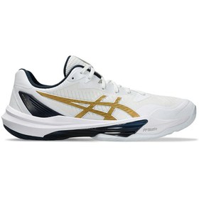 Resim Asics Sky Elite Ff 3 Erkek Voleybol Ayakkabısı 1051A080-104 Beyaz 