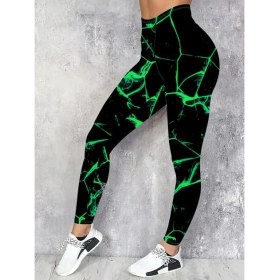 Resim Ahes Shopping Kadın Yüksek Bel Renk Detaylı Dalgıç Tayt 