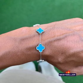 Resim RICH LUI BABY BLUE EDITION BİLEKLİK (Paslanmaz Çelik) 
