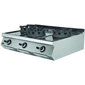 Resim Gazlı Wok Ocağı 3 Brulörlü EMP.PLS.9WK030-LPG 