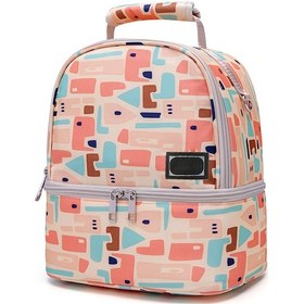 Resim Geekyou Pembe Anne Sütü Saklama Çantası: Isı Yalıtımlı, Çok Amaçlı, Tek/çift Omuz Ve El Taşıma Seçenekleriyle Taze Saklama Pembe 