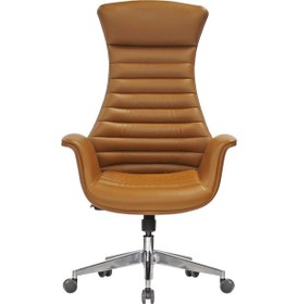 Resim Uzayofismobilyaları Uzay Ofis Odin Müdür Koltuğu - Taba 