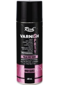 Resim Rich Parlak Sprey Vernik 400Ml 