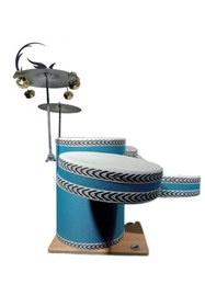 Resim MEGASİMURG Mavi Aşhap Çoçuk Baterisi 