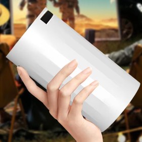 Resim ThenTech Ultra HD Taşınabilir Şık Projeksiyon Cihazı Kablosuz Oyun Kumandalı Android TV Oyunlu Projeksiyon 