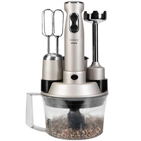 Resim Goldmaster Elenamax GM7239R Silver Multi Blender Set Mutfak Robotu Gold Master