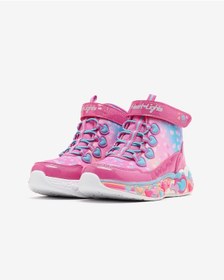 Resim Skechers Eternal Heart Lıghts Büyük Kız Çocuk Pembe Işıklı Bot 303262l Hpmt Pembe 