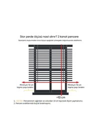 Resim Blackout Karartma Beyaz Stor Perde Işık Geçirmeyen Mutfak Camı Çocuk Odası Yatak Odası Perdesi Beyaz 