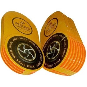 Resim Gogo Jant Şeridi Lüks Florasan Turuncu 7cmx7mm 