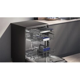 Resim Siemens SN15EC00NT iQ500 Solo Bulaşık Makinesi 60 cm darkSteel Line 