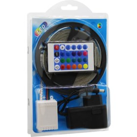 Resim Robinanka LED Rgb Kumandalı Şerit LED 5mt 