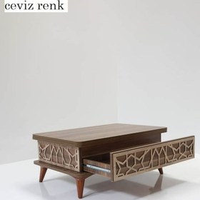 Resim Kolexonline Akıllı Sihirli Sehpa 3 Kademeli Orta Sehpa Yemek Masa 