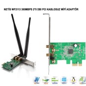 Resim Netis Wf2113 300Mbps 2*5 Dbı Pcı Kablosuz Adaptör 