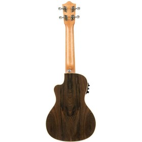 Resim Lanikai ZR-CEC Ziricote Elektro Ukulele (Üst Segment - Egzotik Seri) | Ziricote Egzotik Gövde, Fishman Kula Preamp ve Ekolayzer, Cutaway Tasarım, Parlak Bitiş | Ölçüler: Concert Boy 