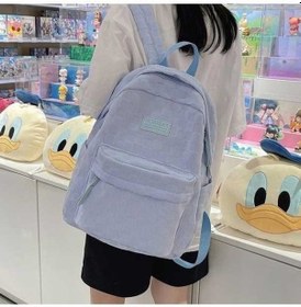 Resim Luckydog Pembe Okul Çantası Kadın Lise Öğrencileri Ortaokul Öğrencileri Büyük Kapasiteli Sırt Çantası Ekose Kadın Sırt Çantası Pembe 