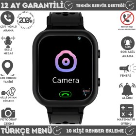 Resim Rukushe Q21 Akıllı Çocuk Takip Saati Sim Kartlı Arama, Kameralı, Gizli Dinleme Özellikli 