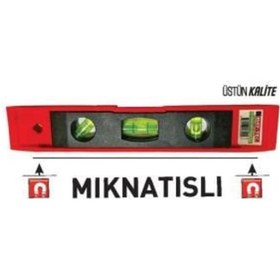 Resim Bay-Tec 23 Cm Mıknatıslı Mini Su Terazisi N11.32 