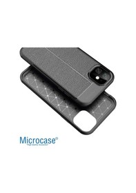 Resim Microcase Apple Uyumlu iPhone 11 Leather Silikon Kilif - Siyah 385679813 